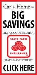 Car + Home = Big Savings, Like a good neighbor, State Farm is there